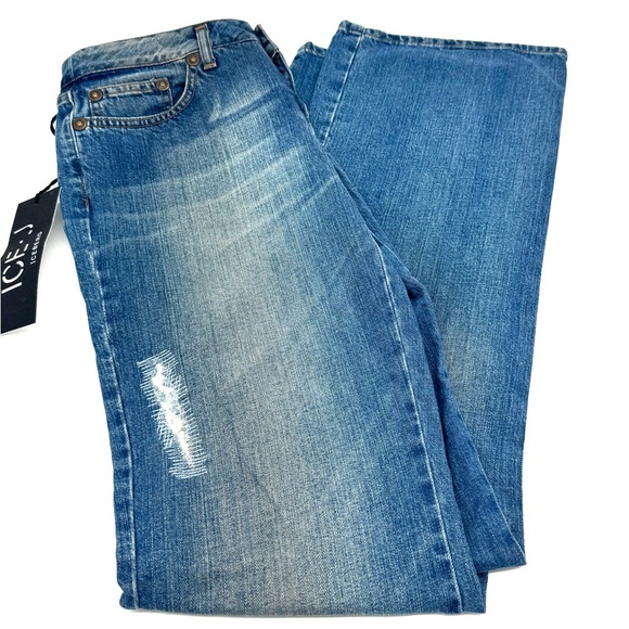 Women’s Iceberg 4L Pantalone Blue Denim Jeans - Picture 1 of 8